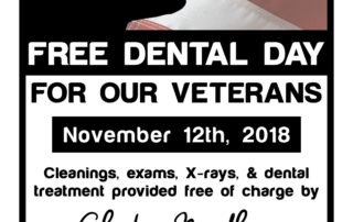 Free Dental Day for Our Veterans event